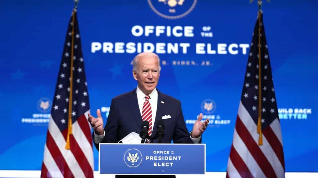 President- Elect Joe Biden unveils diverse environment team