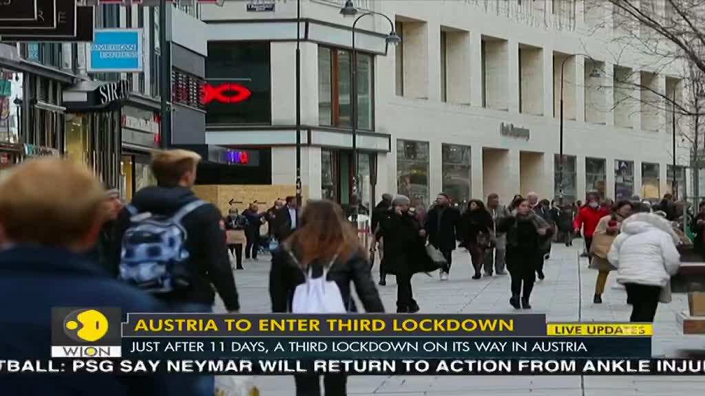 Austria will go into third lockdown on December 26, Kurz says