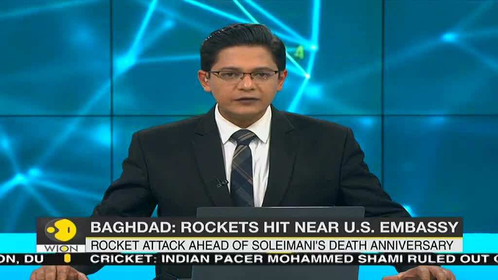 U.S. Embassy in Baghdad condemns rocket attack on its compound