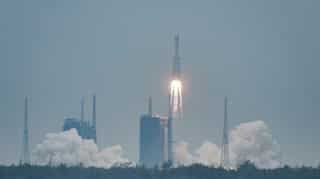 China's new carrier rocket Long March- 8 makes maiden flight