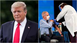 Morning news brief: Trump rejects Covid relief bill, Fauci gets coronavirus jab, and more