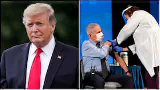 Morning news brief: Trump rejects Covid relief bill, Fauci gets coronavirus jab, and more