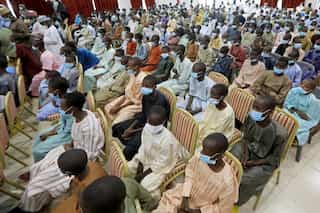Criminal leader behind abduction of school children in Nigeria surrenders