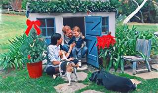 Prince Harry, Meghan Markle and their son Archie feature in 2020 Christmas card