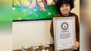 12-yr-old Indian in Guinness World Record for identifying most aeroplane tails