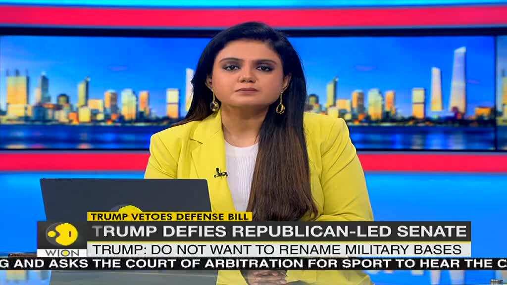 Donald Trump vetoes National Defense Authorization Act