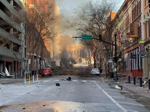 US: Bomb explodes on Christmas morning in Nashville, Tennessee; FBI investigates