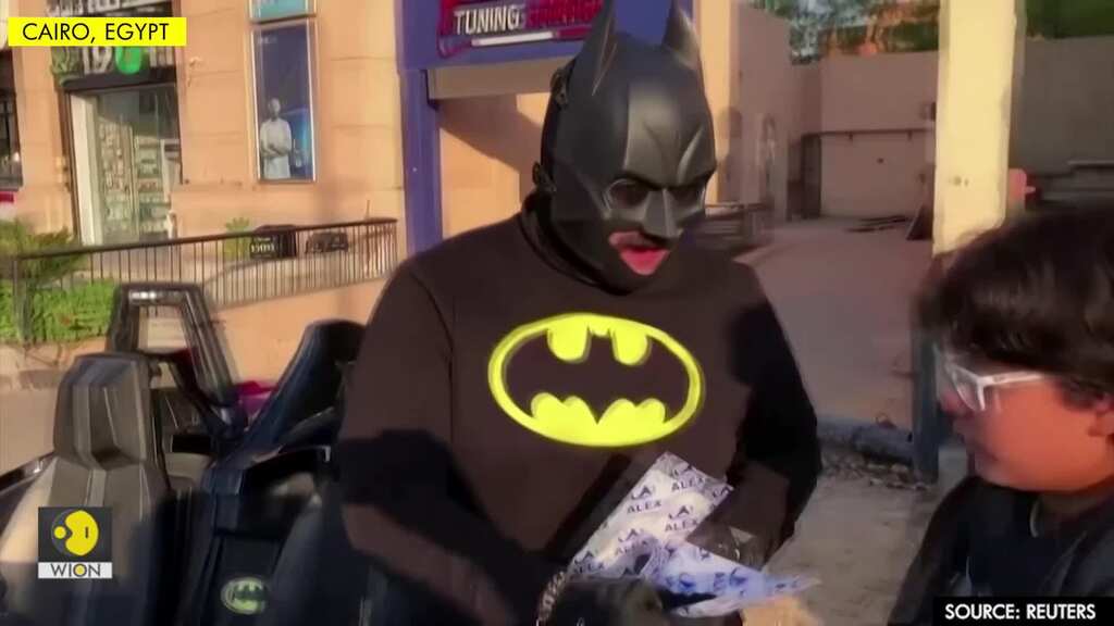 'The world in 2020 needs Batman' - Egyptian enthusiast in cosplay