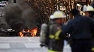 Huge blast, which tore through Nashville, hit after chilling bomb warning
