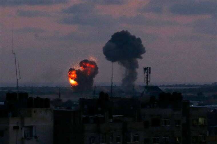 Israel targets Hamas sites after Gaza militants fire rockets