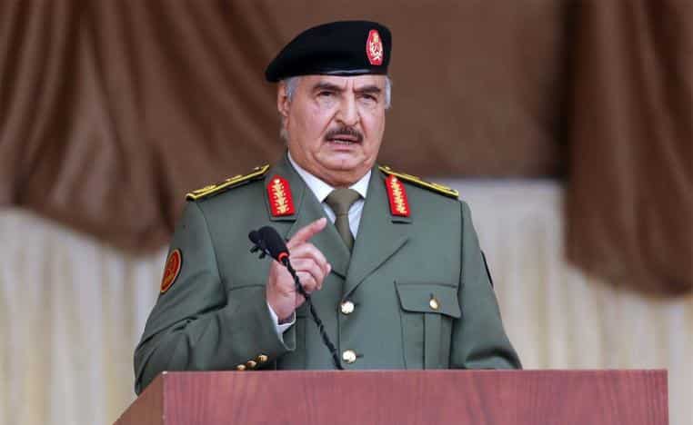 Libyan commander Khalifa Haftar vows to drive out Turkish troops
