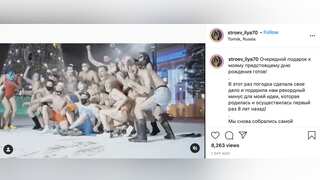 Watch: Siberian bikini party at minus 39 Celsius