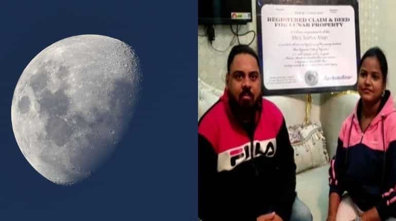For her beloved: Believe it or not but a husband fulfils promise of moon for her wife