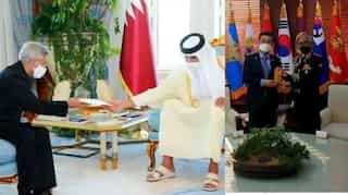 How do India's growing ties with South Korea and Qatar pose a threat to China