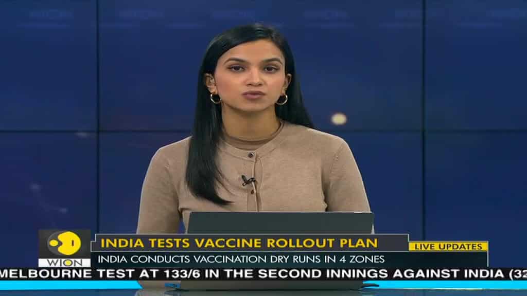 India begins 2-day dry run vaccination process across four states