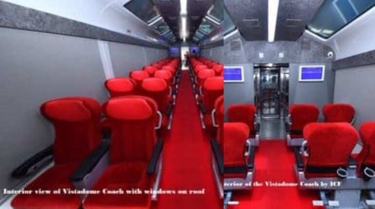 Indian Railways completes 180 kmph speed trial of Vistadome tourist coach Indian Railways completes 180 kmph speed trial of Vistadome tourist coach