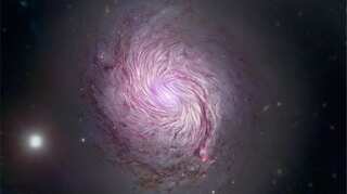 NASA captures 'magnetic fingerprint' of a galaxy across 24,000 light years