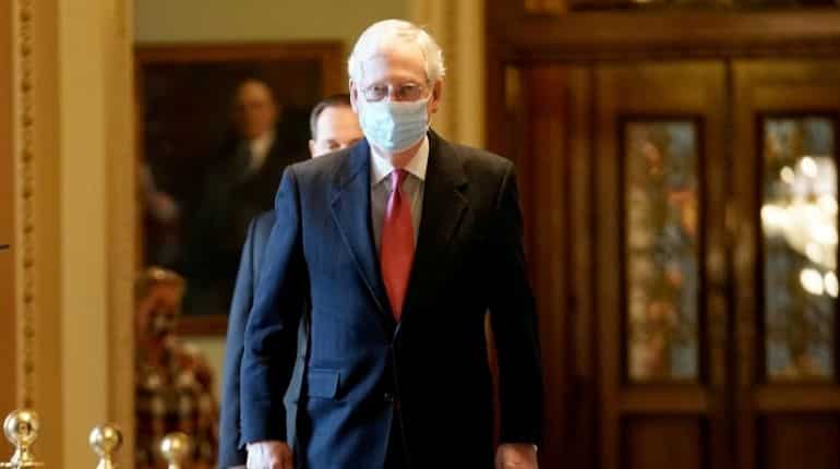 Countering Trump, Republican McConnell puts off Senate vote on increasing stimulus cheques to $2000 Countering Trump, Republican McConnell puts off Senate vote on increasing stimulus cheques to $2000