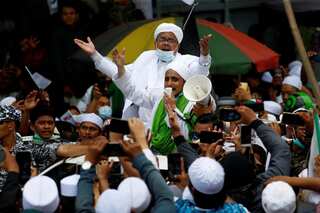 Indonesia's banned Islamic group has seen its influence rising