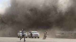 Twenty killed in attack on Aden airport moments after new Yemen cabinet lands