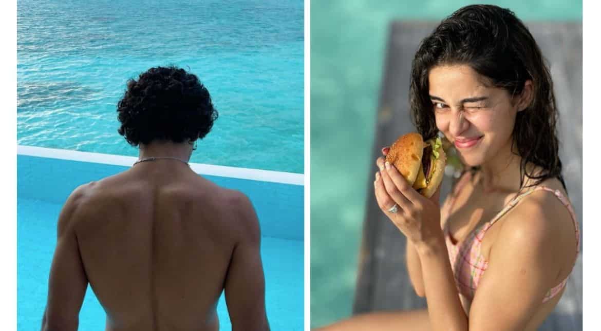 In pics: Ananya Panday, Ishaan Khatter spark dating rumours as they vacation together in Maldives