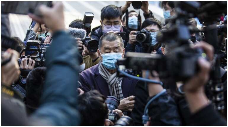 Hong Kong media tycoon Jimmy Lai sent back to jail after challenge to bail