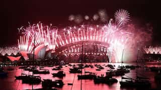 With fireworks, India, other nations welcome 2021 as celebrations turn low-key