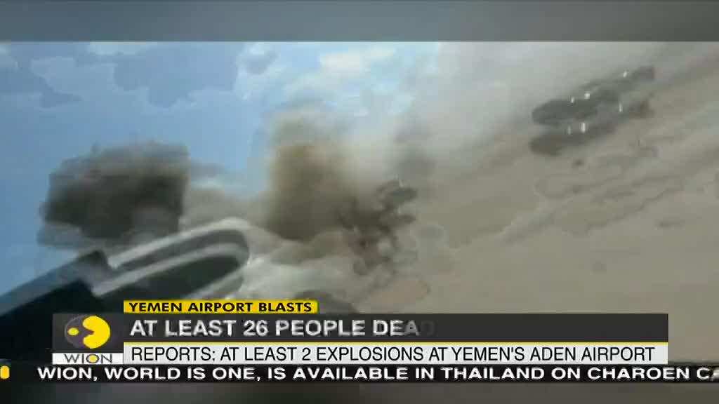 Blasts at Yemen airport as new unity government arrived