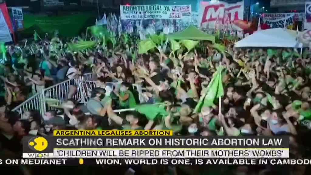 Brazilian President Jair Bolsonaro slams Argentina's historic abortion law