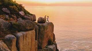 Hanging by a ring: Woman falls down 650 ft high cliff after boyfriend proposes