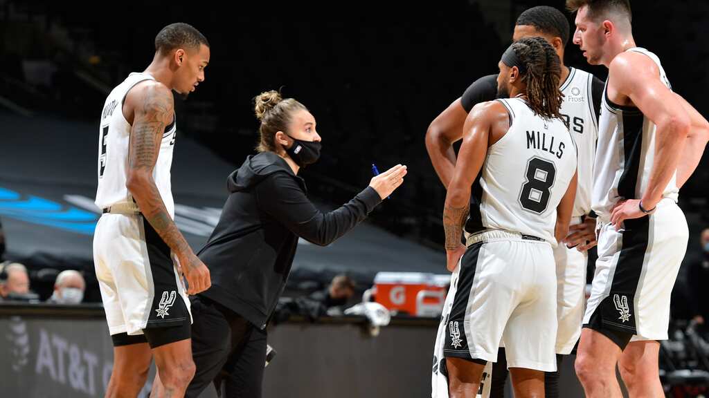 Hammon makes history by becoming first woman to direct NBA team