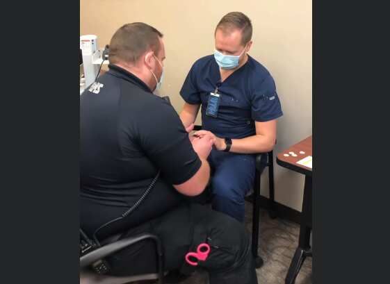 Covid vaccine in South Dakota came with a side effect: a wedding proposal Covid vaccine in South Dakota came with a side effect: a wedding proposal