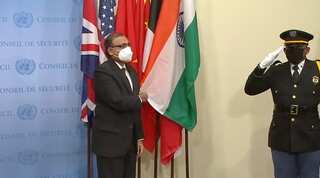 Indian flag raised at UNSC; envoy Tirumurti says New Delhi will be voice of developing world