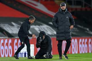 Watch: Southampton boss Ralph Hasenhuttl cries tears of joy as Saints defeat Liverpool