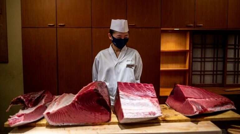 Tuna sells for record $3 million in Japan's New Year tuna auction