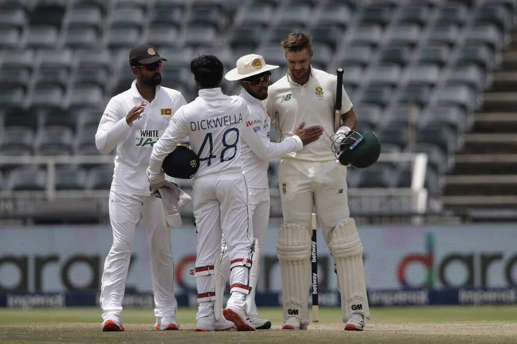 South Africa win second test for 2-0 series sweep over Sri Lanka
