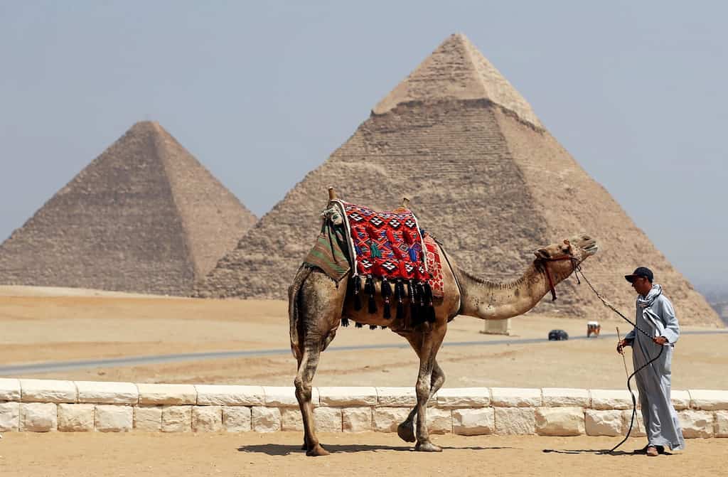 A return to the iconic pyramids of Giza, Egypt tourism sector aims for slow recovery