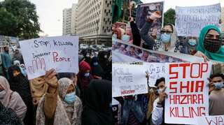 Muscles sliced off, strangled with scarf: Nine men of the Hazara minority killed by Taliban