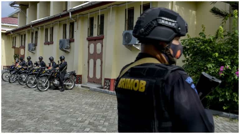 Indonesian police gun down two militants linked to 2019 Philippine church bombing