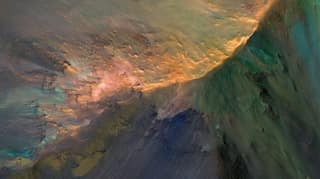 Photos by NASA reveal stunning details of our solar system's largest canyon