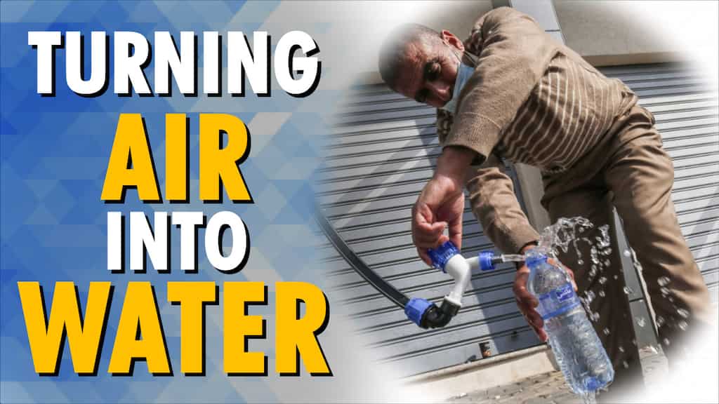 Extracting potable water from air | This Israeli firm in Gaza is turning air into drinking water