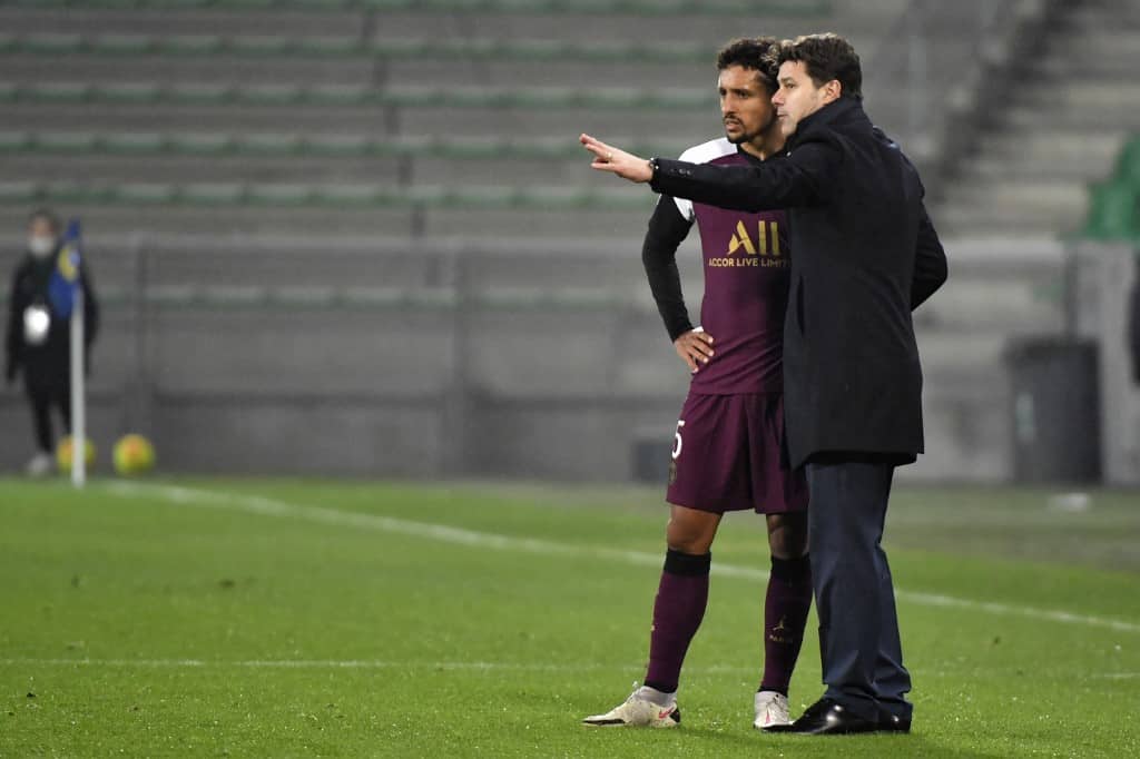 PSG held in 'disappointed' Pochettino's first match, Lyon extend lead
