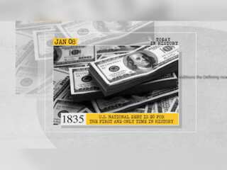 January 08 in history: US national debt is $0, launch of Luna 21, and more