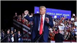 Video: Donald Trump was 'partying' just hours before Capitol Hill violence