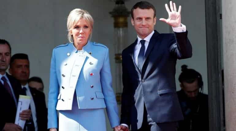 Emmanuel Macron's wife, Brigitte Macron, had tested positive for coronavirus Emmanuel Macron's wife, Brigitte Macron, had tested positive for coronavirus