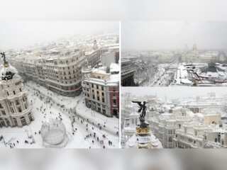 Spain's heaviest snowfall since 1970s blankets Madrid