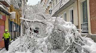 Spain dispatches convoys with vaccines and food supplies amid heavy snowfall
