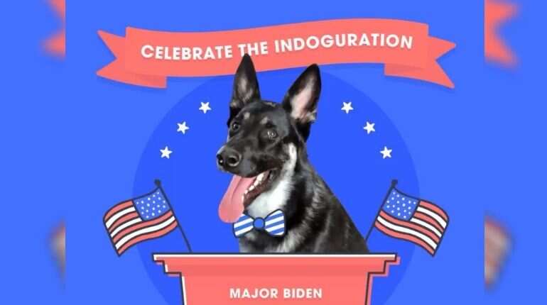 'Indoguration' for Major Biden as Joe Biden prepares White House move 'Indoguration' for Major Biden as Joe Biden prepares White House move