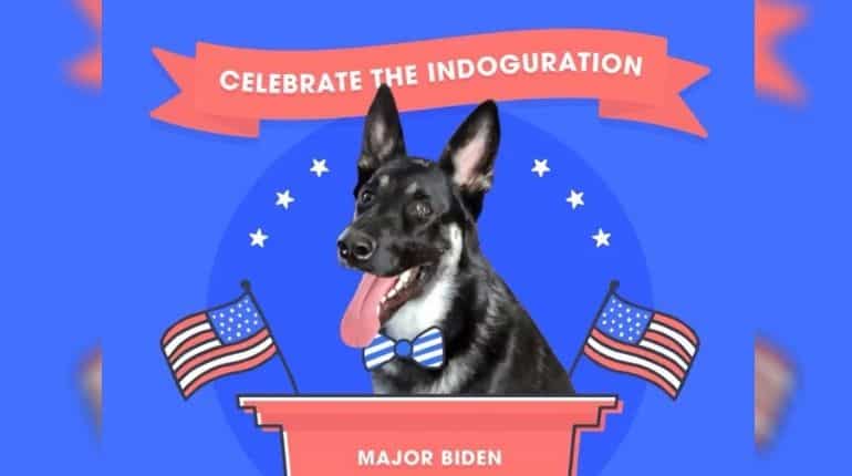 'Indoguration' for Major Biden as Joe Biden prepares White House move