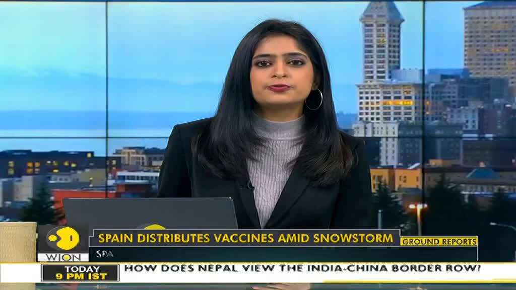 Spain battles snow to distribute COVID vaccine